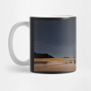 Helvetia Wreck and Worms Head, Rhossili Bay, Gower, Wales ` Mug